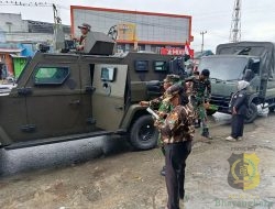 Kodim 1710/Mimika Patroli Humanis di Wilayah Binaan