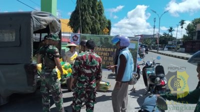 Kodim 1710/Mimika Gelar Gerakan Pangan Murah