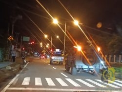 Kodim 1710/Mimika Patroli Humanis Jaga Stabilitas Kamtibmas Wilayah