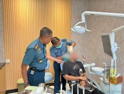 TNI Berhasil Tangani Operasi Tumor Rahang Warga Ngada NTT di RSAL Marinir Cilandak