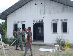 Kodim 1710/Mimika Gelar Karya Bakti Perbaiki Tempat Ibadah