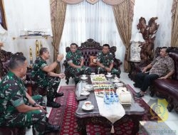 Generasi Penerus Pererat Tali Silaturahmi dengan Sesepuh TNI