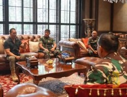Pangkormar Anjangsana ke Mantan Panglima TNI Jenderal TNI (Purn) Andika Perkasa