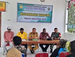 Babinsa Koramil 1710-03/Kuala Kencana Hadiri Musrenbang Tingkat Kampung TA 2026