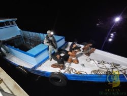 Bakamla RI Tangkap Terduga Perompak Batu Bara