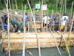 Satgas TMMD Kodim 1505/Tidore Bangun Sumur Air Bersih untuk Warga