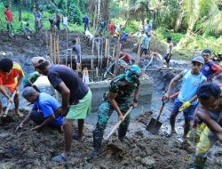 Satgas TMMD ke-126 Kodim 1505/Tidore Percepat Pembangunan Sumur Air Bersih