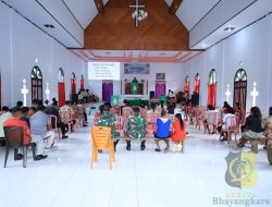 Satgas TMMD ke-126 Kodim 1505/Tidore Ibadah Bersama Masyarakat