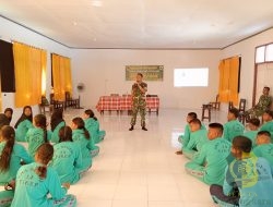 Satgas TMMD ke-126 Berikan Penyuluhan Bahaya Radikalisme dan Terorisme kepada Siswa SMA