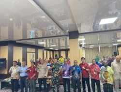 Dandim 1710/Mimika Hadiri Seminar Akhir Studi Kelayakan Pembentukan Daerah Otonomi Baru