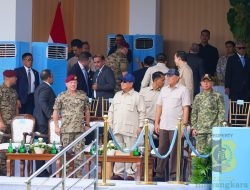 Panglima TNI Dampingi Presiden RI dan Raja Yordania Saksikan Demonstrasi Joint Drone Exercise
