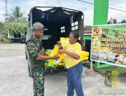 Kodim 1710/Mimika Jual Beras SPHP di Timika