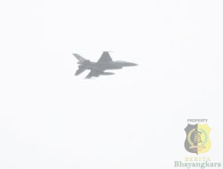 Pesawat F-16 TNI AU Laksanakan Serangan Udara Langsung di Latihan TNI Terintegrasi