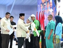 Panglima TNI Hadiri Peresmian Akad Massal 50.030 Unit Rumah Subsidi FLPP oleh Presiden RI