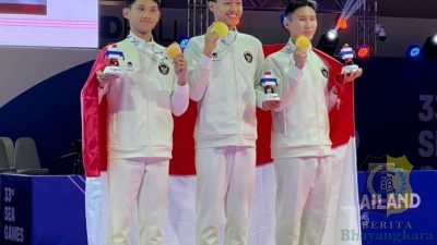 Anggota TNI Atlet Taekwondo Meraih Medali Emas Sea Games 2025 Thailand
