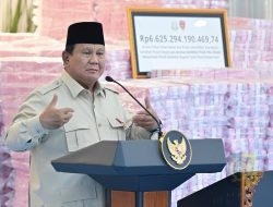 Panglima TNI Hadiri Penyerahan Uang Sitaan Negara Rp 6,6 Triliun di Kejaksaan Agung