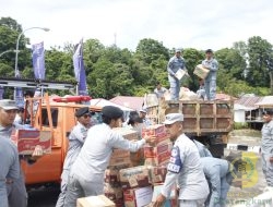Bakamla RI Lepas KN. Singa Laut-402 untuk Misi Kemanusiaan ke Siau