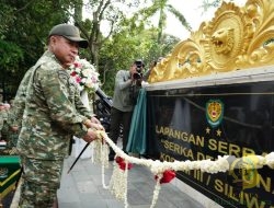 Panglima TNI Resmikan Lapangan Serbaguna di Mako Kodam III/Siliwangi